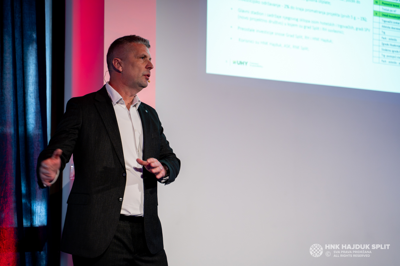 Na Poljudu prezentirana studija izvodljivosti "Nogomenti stadion i kamp u Splitu".